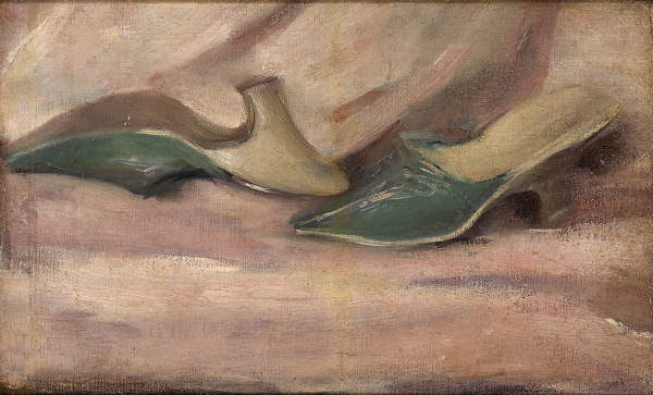 Artist Albert de Belleroche (1864-1944): Discarded slippers, circa 1890